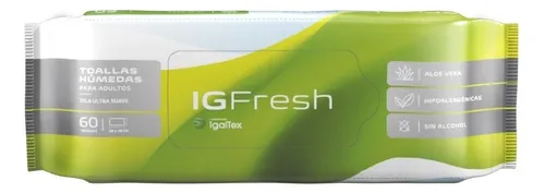 IG FRESH TOALLITAS HUMEDAS (ADULTOS)